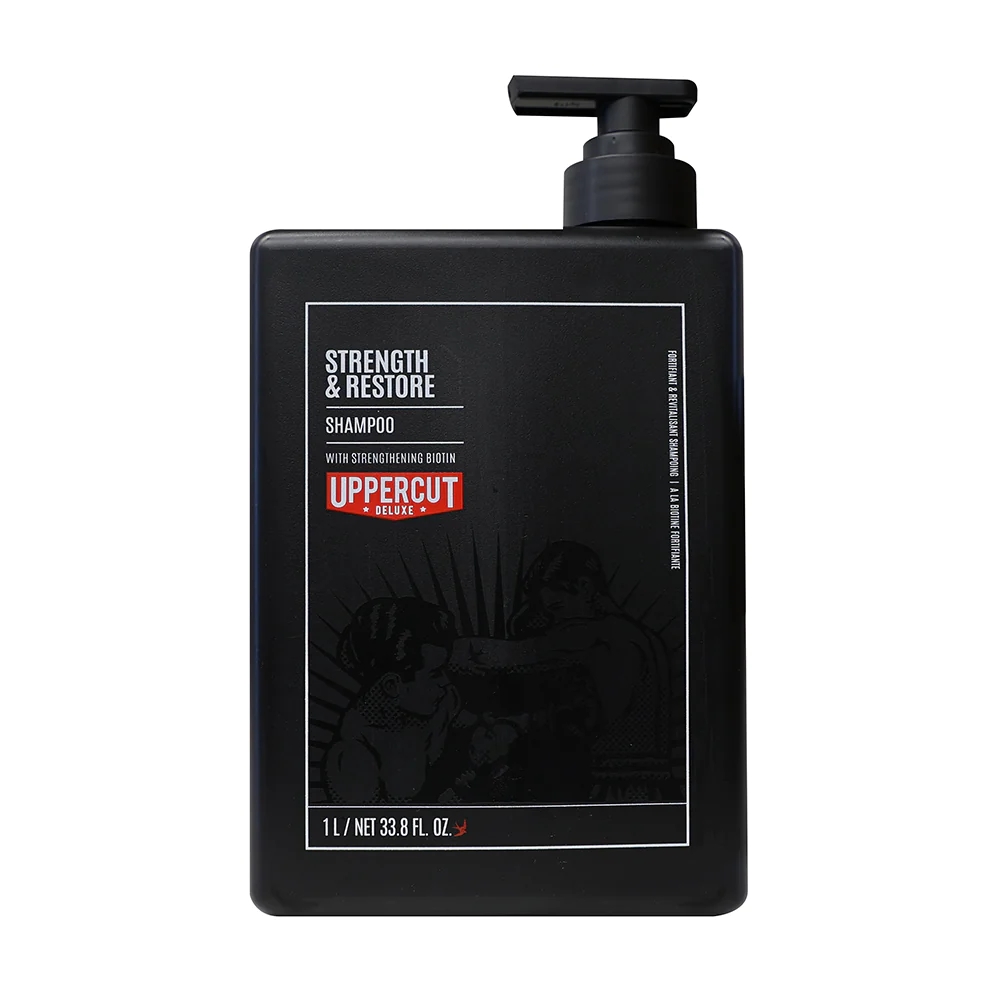 Szampon do włosów Strength & Restore - Uppercut Deluxe - 1000ml