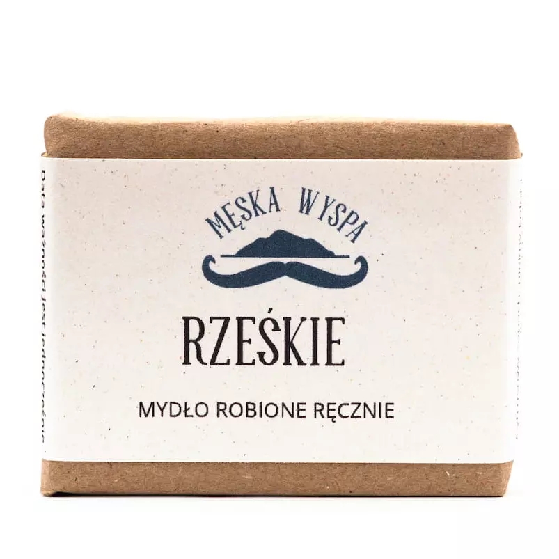 Mydło do brody i ciała Rześkie - Męska Wyspa - 100g