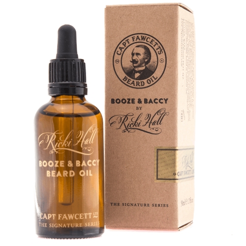 Olejek do brody Ricki Hall Booze & Baccy - 50ml - Captain Fawcett
