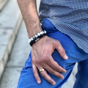 Bransoletka Blue Sodalit  L