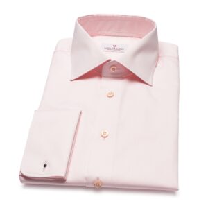 Elegancka różowa koszula VAN THORN szyta na zamówienie 36