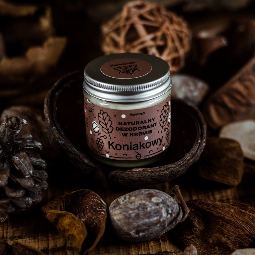 Naturalny dezodorant w kremie Koniakowy - 60ml - RareCraft