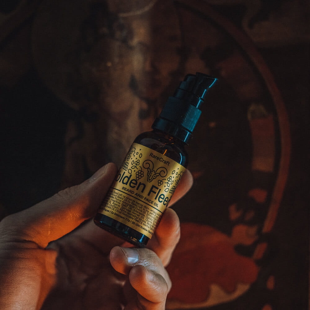 Olejek do brody Golden Fleece - Złote Runo - 30ml - RareCraft