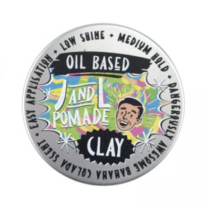 Pomada do włosów z glinką - Oil Based Clay - JnL Pomades - 100ml