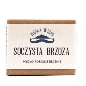Mydło do brody i ciała Soczysta Brzoza - Męska Wyspa - 100g