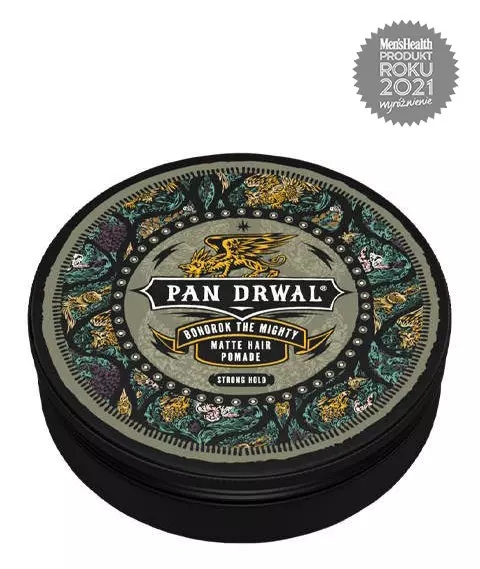 Pomada do włosów matowa Bohorok the Mighty - Strong Hold - Pan Drwal - 150ml