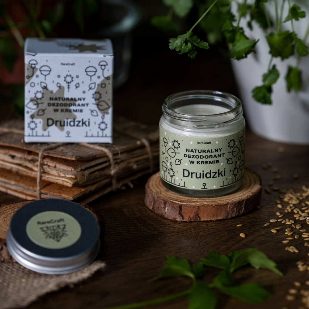 Naturalny dezodorant w kremie Druidzki - 60ml - RareCraft