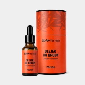 Olejek do brody z olejem konopnym POŁYSK — Zew for men