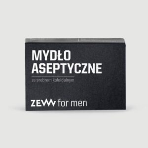 Mydło aseptyczne ze srebrem koloidalnym - ZEW for men - 85ml