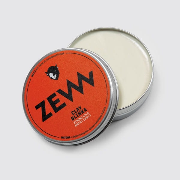 Glinka do włosów z olejem konopnym – 100ml – Zew for men
