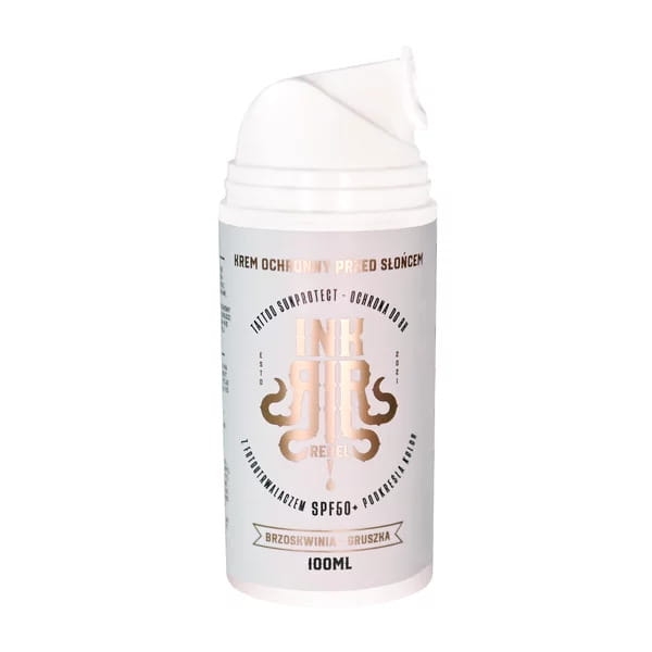 Krem ochronny do tatuażu SPF50+ brzoskwinia-gruszka - 100ml - Horde